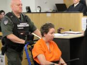 Asenka Miller Wilber, 50, appeared in Clark County Superior Court on Monday morning, facing a second-degree murder charge in the death of her 75-year-old mother. Wilber's bail was set at $500,000.