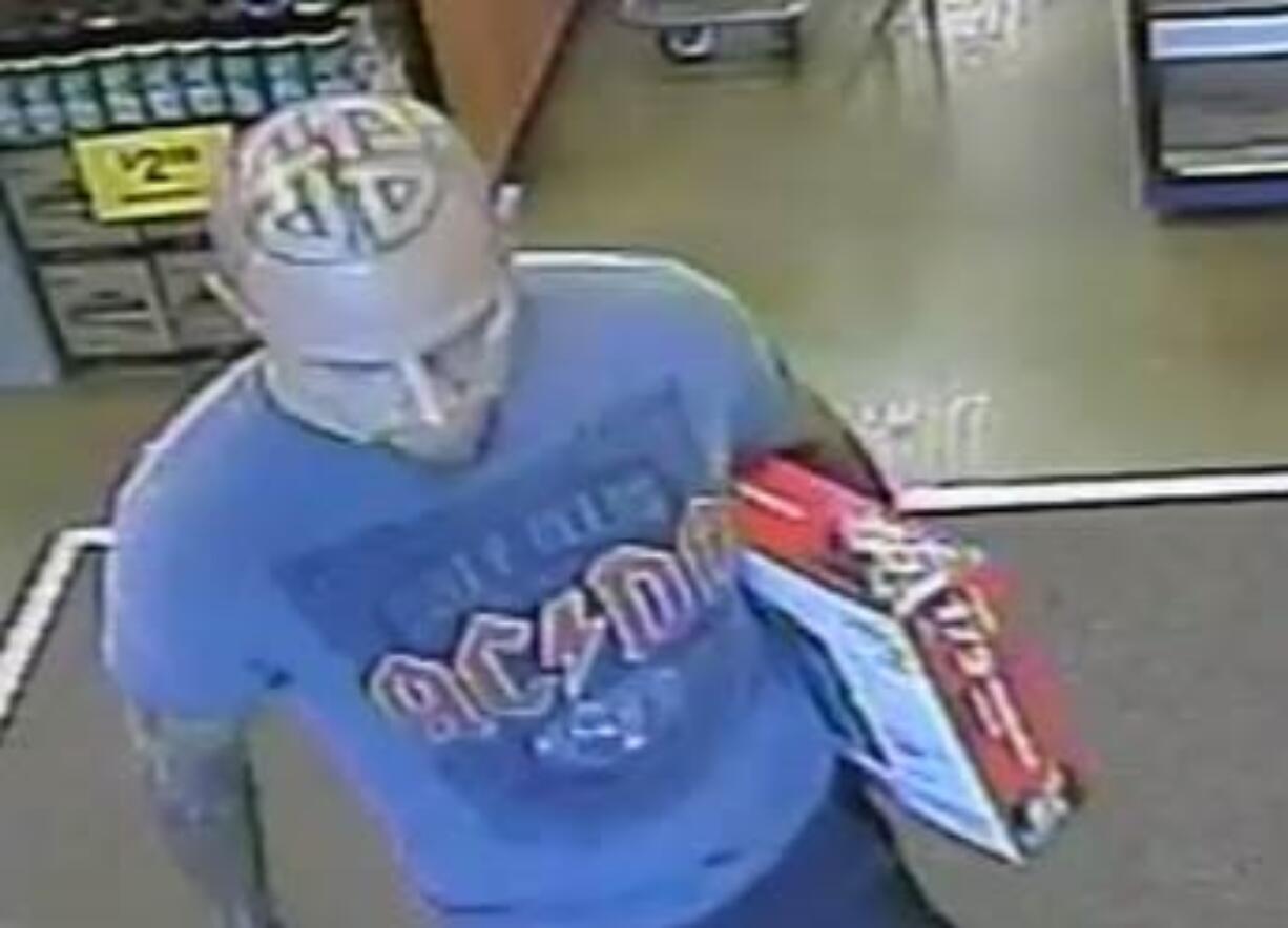 On Oct. 17, this man used a stolen check at the Mill Plain Boulevard Fred Meyer to make a purchase.