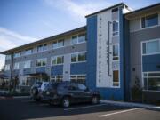 The Meriwether Place apartments opened in mid-July, the first completed project that received Affordable Housing Fund money. It provides 30 apartments to formerly homeless people, plus access to behavioral health services.