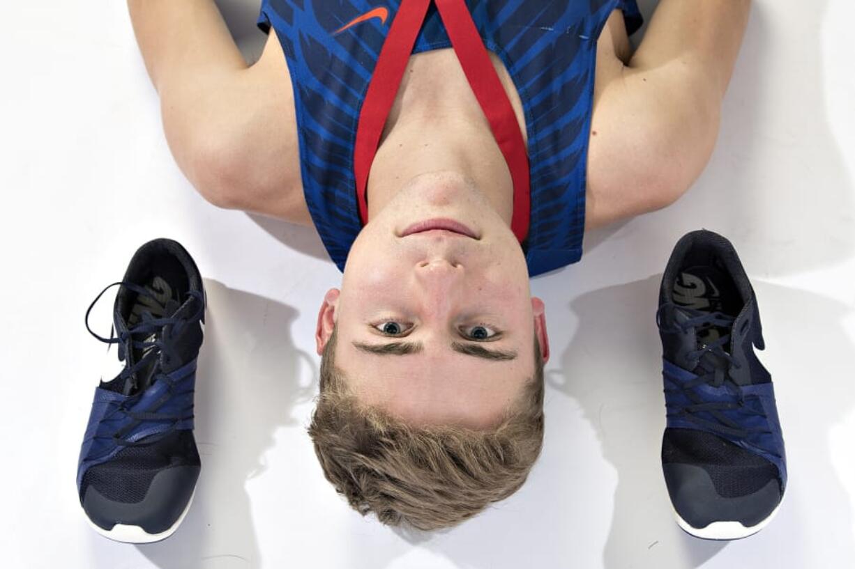 Ridgefield senior Kyle Radosevich battled through an torn abdominal muscle to place second in the 2A state cross country meet earlier this month in Pasco.