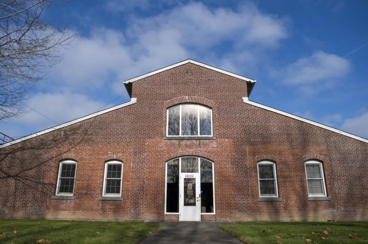 The red brick building on the Northwest corner of East Fifth Street and Fort Vancouver Way was built as a mule barn, but it stands on what was originally the site of the first-ever church in Clark County, St. James. Workers at the Hudson’s Bay Company celebrated Vancouver’s first formal Christmas service in 1838, and the church opened six years later. The site is pictured on Nov. 15, at the Fort Vancouver National Historic Site.