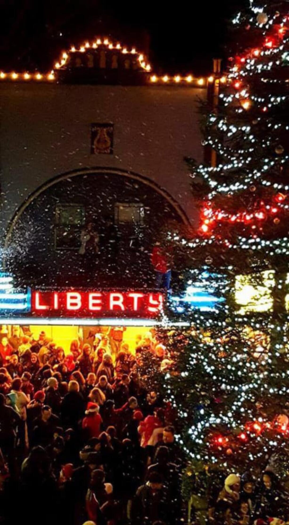 Camas’ annual tree lighting always brings big crowds to the heart of downtown.