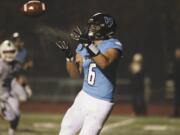 Hockinson tight end Nick Frichtl catches a touchdown pass against Liberty.