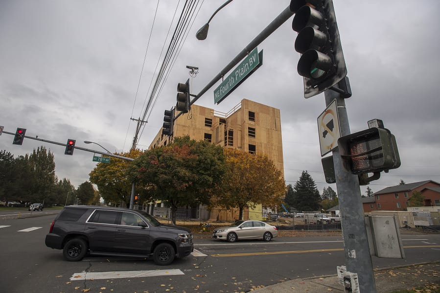 Many new affordable housing developments are being constructed in the Fourth Plain Corridor, including the mixed-use housing project by Sea Mar Community Health Centers. Sea Mar received the first impact fee waiver from the city in 2017 to help ensure the low-income housing center was developed.