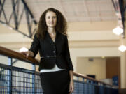 Sandra Yager, then Hockinson High School principal, in May 2010. Yager, who’s in her eighth year as the school district’s superintendent, is leaving the district at the end of the school year, she announced Wednesday.