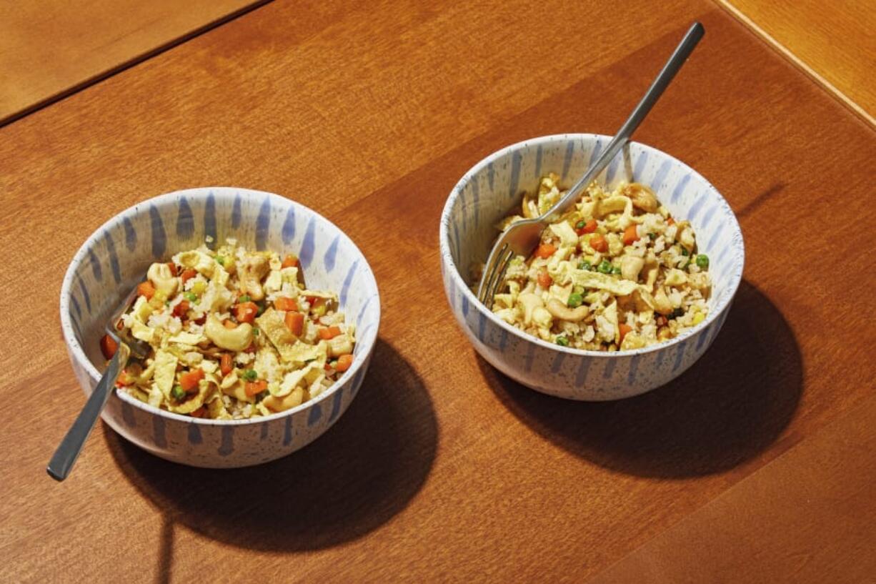 Fried rice recipe can be a lifesaving one-pot meal - and so much better than takeout. MUST CREDIT: Photo by Tom McCorkle for The Washington Post.