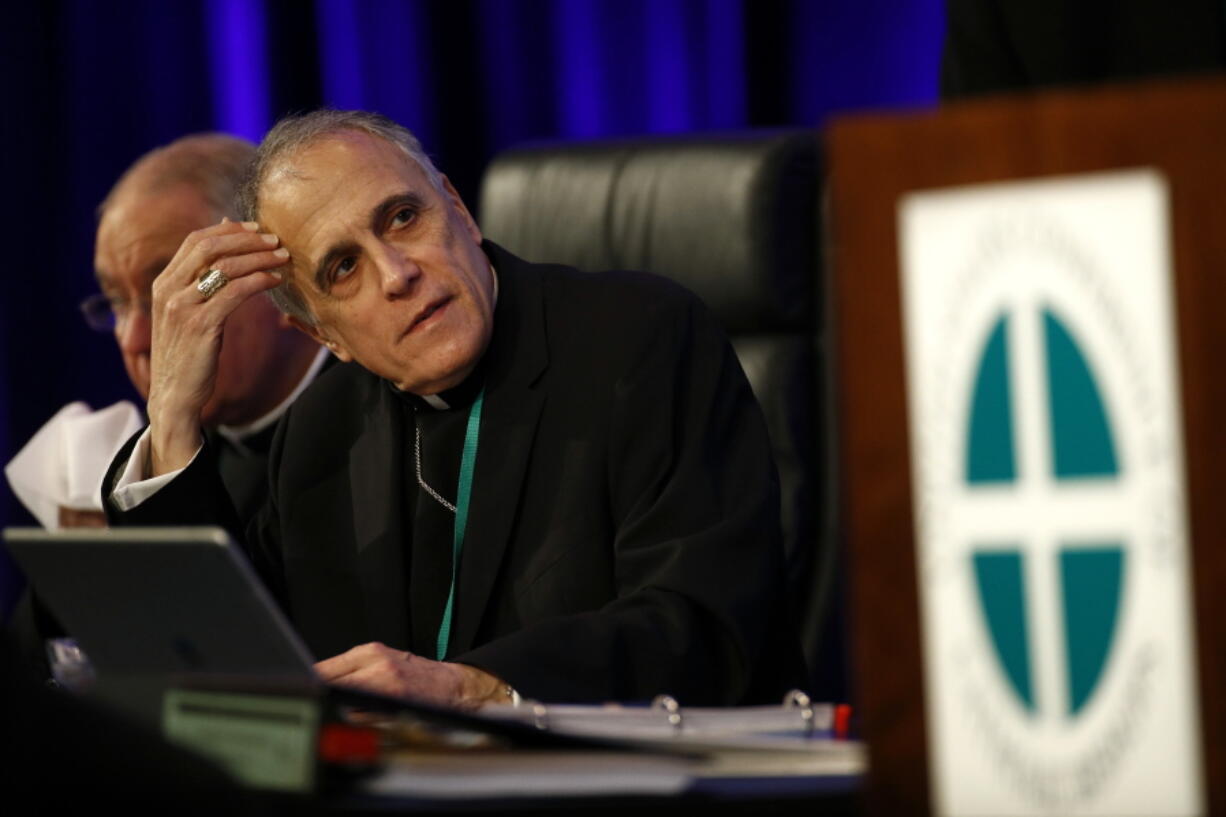 Cardinal Daniel DiNardo of the Archdiocese of Galveston-Houston, president of the United States Conference of Catholic Bishops, prepares to lead the USCCB’s annual fall meeting Monday in Baltimore.