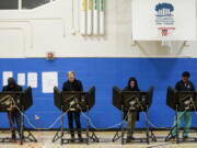 Voters cast their ballots at the Tuttle Park Recreation Center polling location, Tuesday, Nov. 6, 2018, in Columbus, Ohio. Across the country, voters headed to the polls Tuesday in one of the most high-profile midterm elections in years.