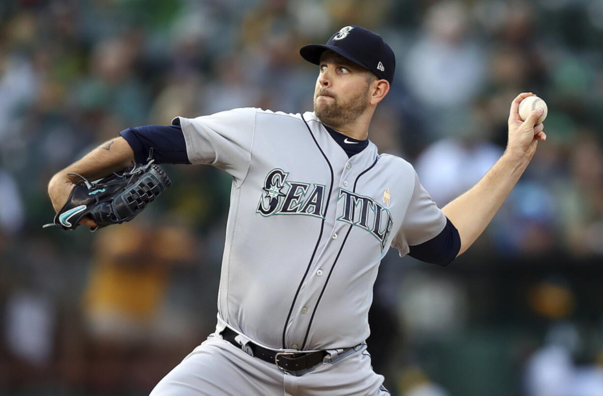 The New York Yankees acquired left-hander James Paxton from the Seattle Mariners for left-hander Justus Sheffield and two other prospects, Monday, Nov. 19, 2018.