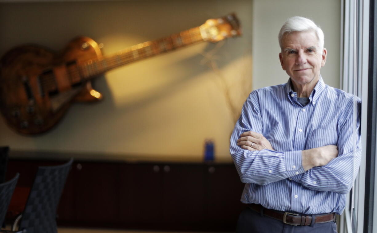 Attorney Mark Patterson poses in his law firm’s offices in Nashville, Tenn.