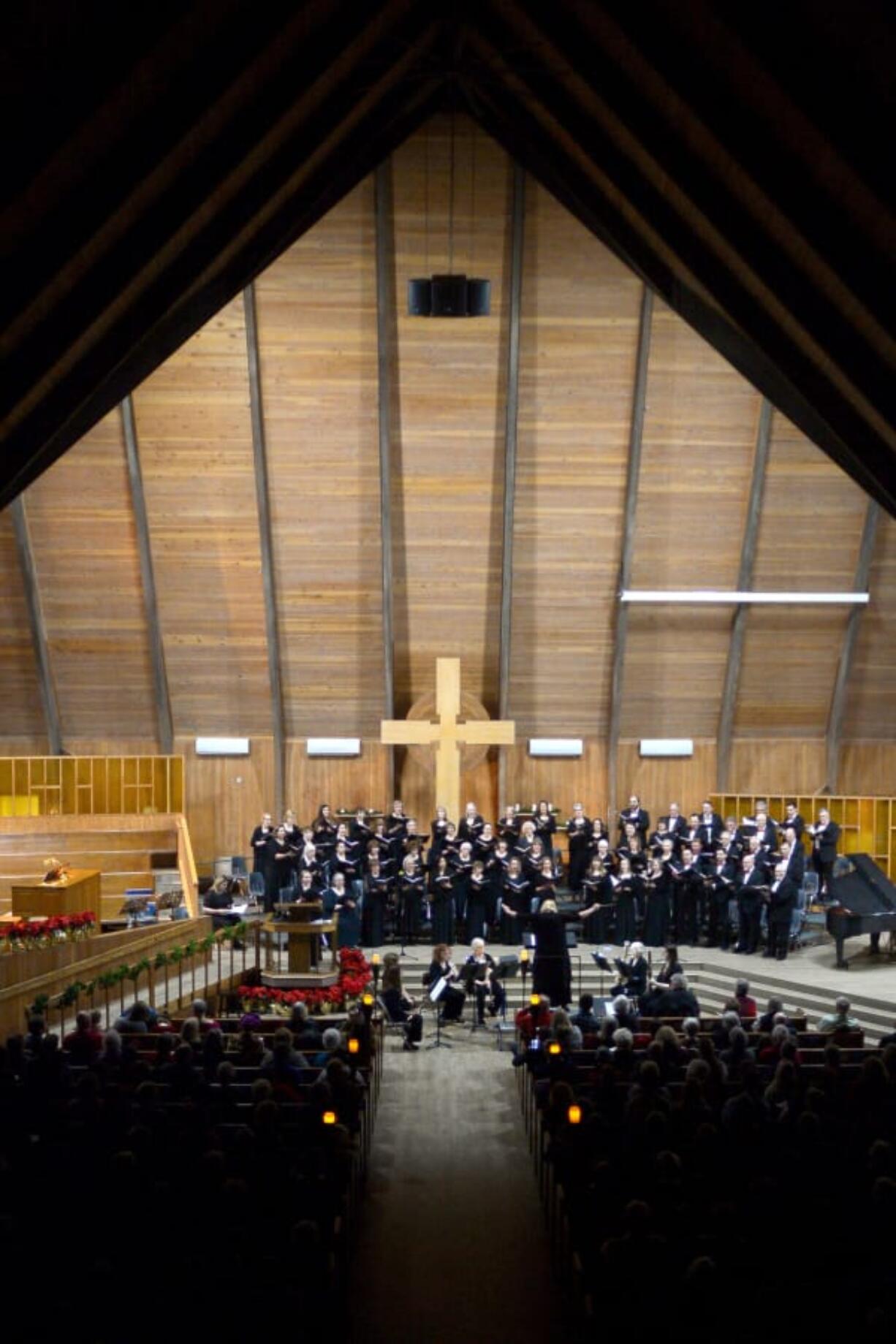 The 70-voice Vancouver USA Singers ended a pair of holiday concerts earlier this month with singalongs on Handel’s famous “Hallelujah” chorus.