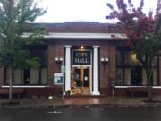 Ridgefield City Hall was added to the Clark County Heritage Register by the county’s Historic Preservation Commission.