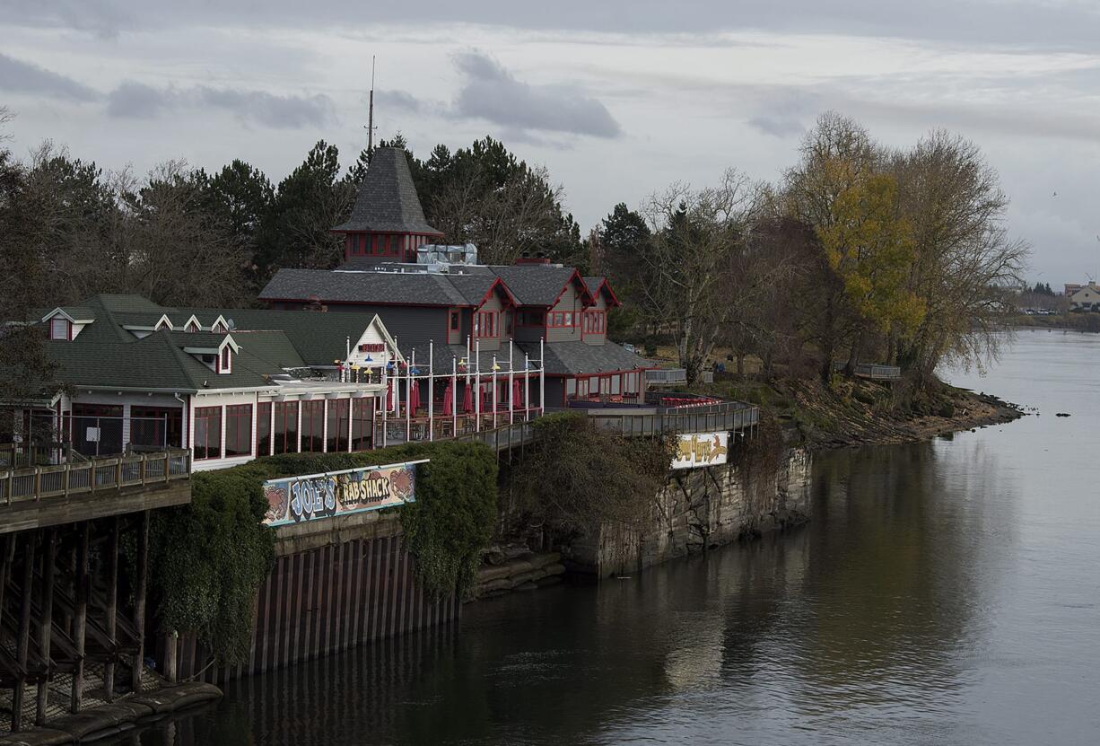 Kirkland Development has purchased the property that currently houses Joe's Crab Shack, left, and Who Song &amp; Larry's, as seen Dec. 12, 2018.