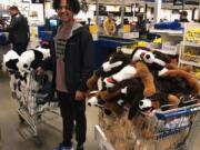 East Vancouver: Sean Geisler was buying stuffed animals at Ikea in Portland recently to turn into Heavy Helpers for the Children’s Center, and was given $20 by another shopper who wanted to help.