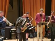 Woodland: Woodland High School band students took part in Music Major for a Day at Washington State University’s School of Music in Pullman, followed by a private tour and instruction at the Lionel Hampton School of Music at the University of Idaho.