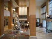 The Hilton Vancouver Washington, decorated for the holidays, opened in June 2005 with less competition than currently surrounds the city-owned hotel. More competition from new hotels is anticipated over the next two years.