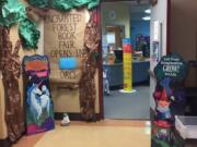 Ridgefield: The entrance to Union Ridge Elementary School’s Scholastic Book Fair, which brought in $13,000 in sales. The school received $6,000 from the Scholastic Dollars program, which was used to purchase books for the school.