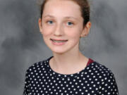 Ridgefield: View Ridge Middle School seventh-grader Lily Cox, who won Ridgefield School District’s Superintendent’s Holiday Greeting Card Art Contest.