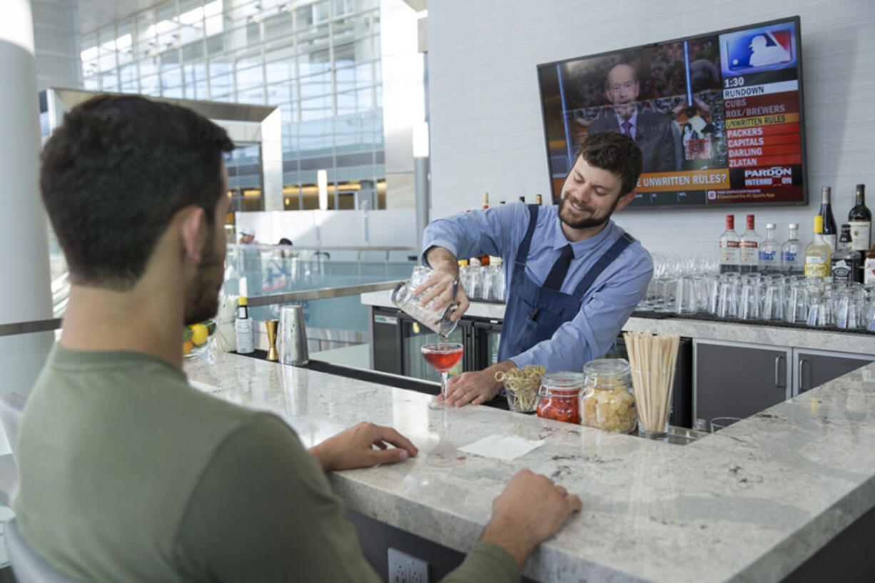 The Club airport lounges offer a day pass for $40.