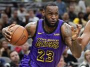 LeBron James was named The Associated Press Male Athlete of the Year on Thursday, Dec. 27, 2018.