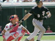 Harold Baines (3) was elected to the Baseball Hall of Fame on Sunday, Dec. 9, 2018.