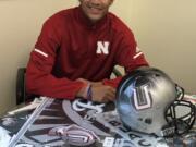 Darien Chase of Union signed his national letter of intent with Nebraska on Wednesday.