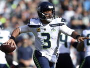 Through 12 games, Seattle Seahawks’ Russell Wilson has 29 touchdowns and just five interceptions. He has thrown at least two TD passes in eight straight games and 11 of 12 this season.