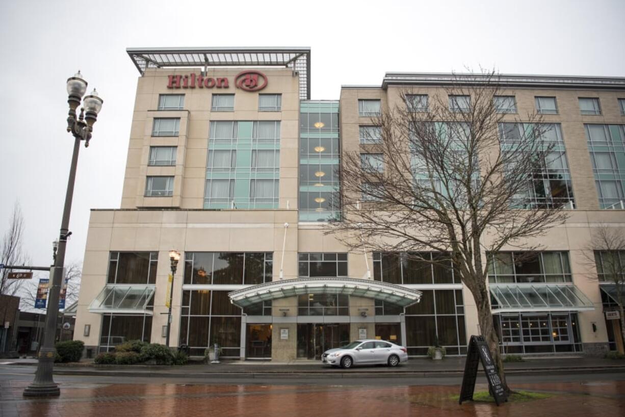 Vancouver issued $68 million in bonds in 2003 to build the Hilton Vancouver Washington and Vancouver Convention Center. A citywide hotel room tax repays the bonds. The bonds’ balance was refinanced at a lower interest rate in 2013. The bonds are set to be paid in full in 2043.