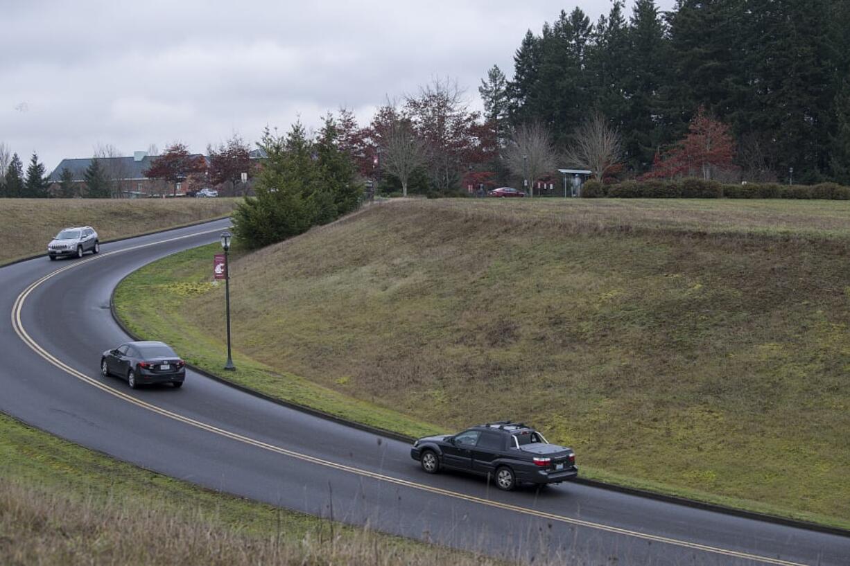 Clark County is considering adjustments to university zoning that would allow dorms on campus at Washington State University Vancouver. If the code change is approved and the university moves forward with construction, two 300- to 350-bed residence halls could be located here at the district’s south end.