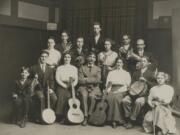 The Vancouver High School Orchestra in 1910, managed by Professor F. Clyde Leathers. Learn all about the history of music in Clark County in the upcoming Clark County Historical Museum exhibit, “Music, Movement and Sound.” The opening reception is 5 p.m. Jan. 25.