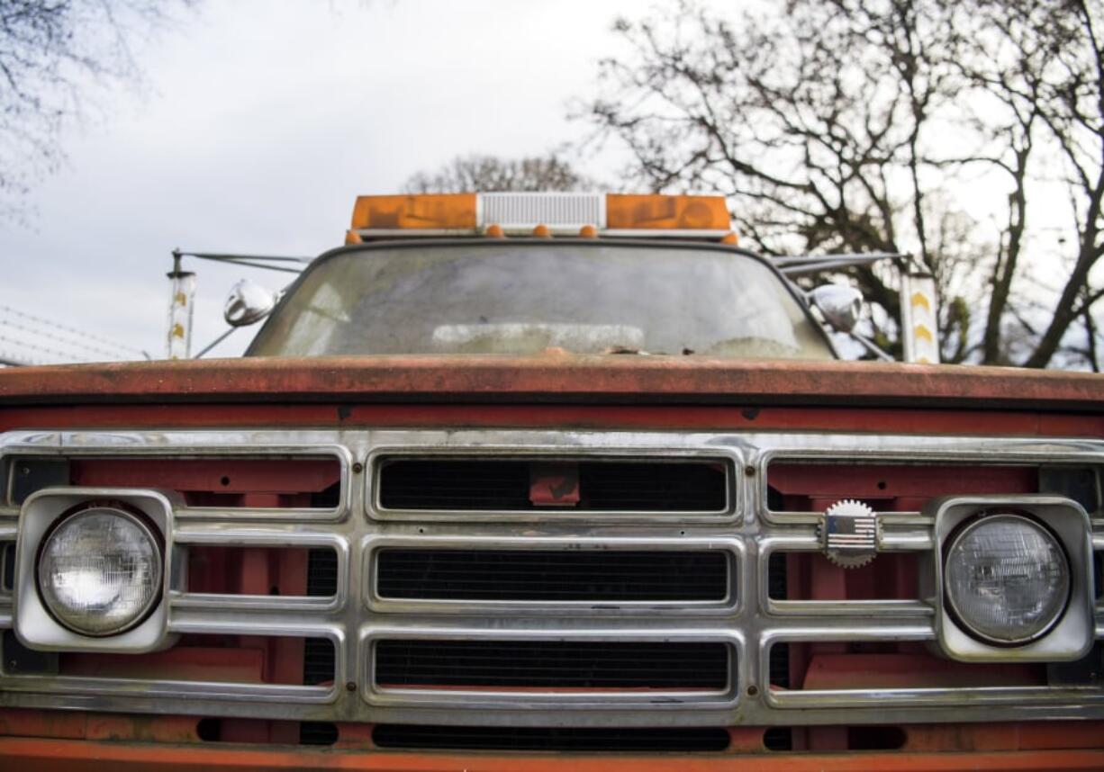 A 1977 GMC fire truck was auctioned off for $2,000 in the city of Woodland’s surplus auction this month. The city made more than $17,000 selling vehicles, office supplies and other equipment.