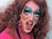 Drag queen “Clare Apparently” grew up as Kit Crosland, a Vancouver resident. “My drag is about playfulness.