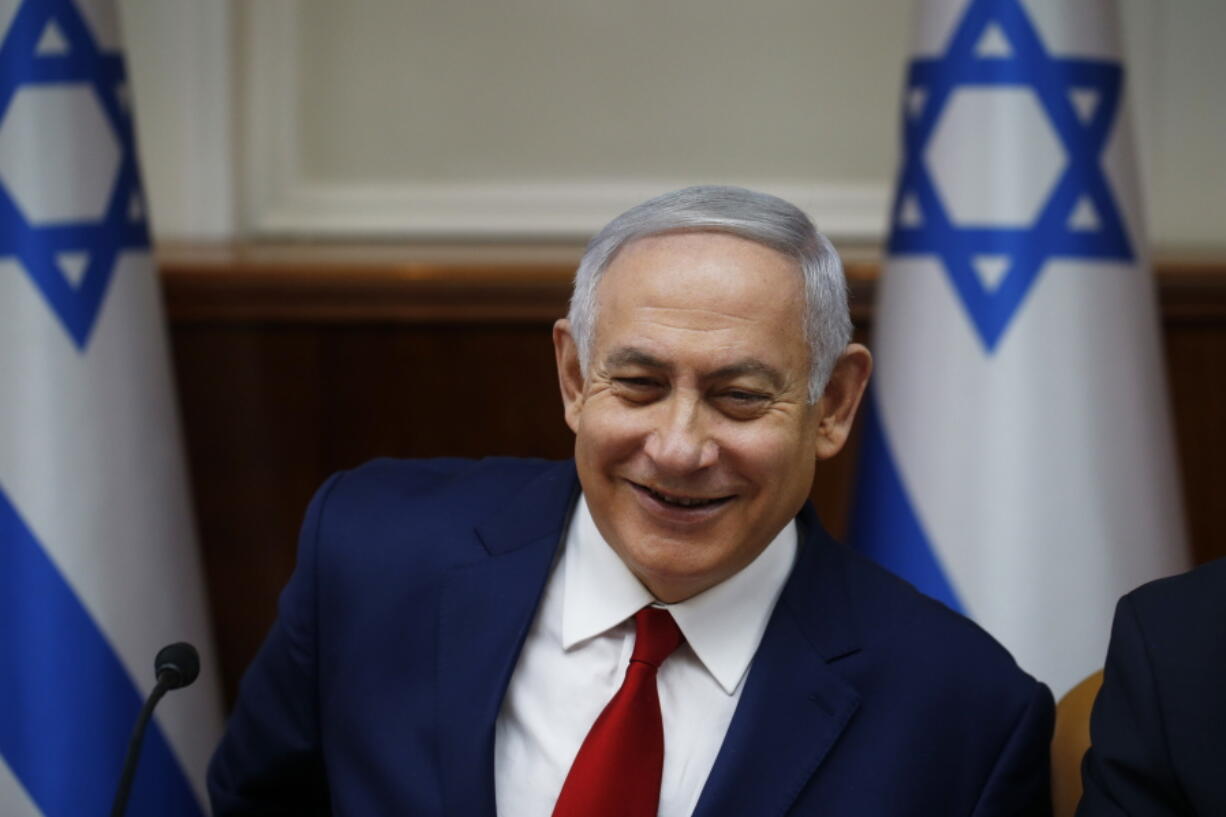 Benjamin Netanyahu, Israeli prime minister (Ronen Zvulun/Pool files)