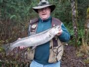 This winter steelhead was caught recently from Oregon's Sandy River.