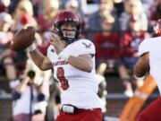 Former Eastern Washington quarterback Gage Gubrud is headed to Washington State. WSU head coach Mike Leach said Saturday, Feb. 9, 2019, that Gubrud will enroll at Washington State this spring and participate in spring practice.