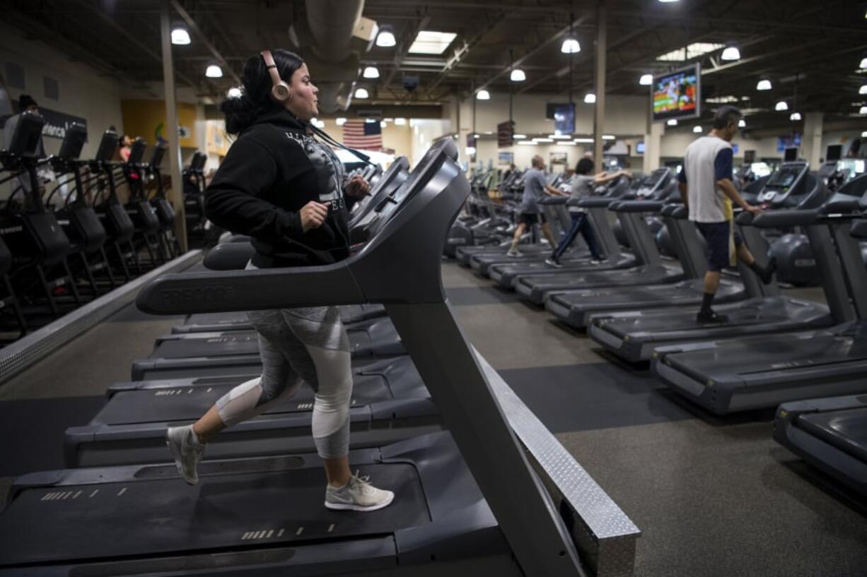 Catherine Martinez works out at 24 Hour Fitness Vancouver 131st Ave. Club.