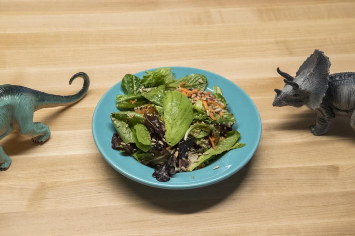 The Garden Salad with Quinoa is seen here at Laughing Planet on Tuesday afternoon, Feb. 5, 2019.