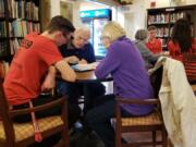 Fairway-164th Ave.: Union High School students in the robotics club worked with residents at Touchmark at Fairway Village retirement home to teach the seniors how to use their electronics as part of the school’s Techie Bootcamp program.