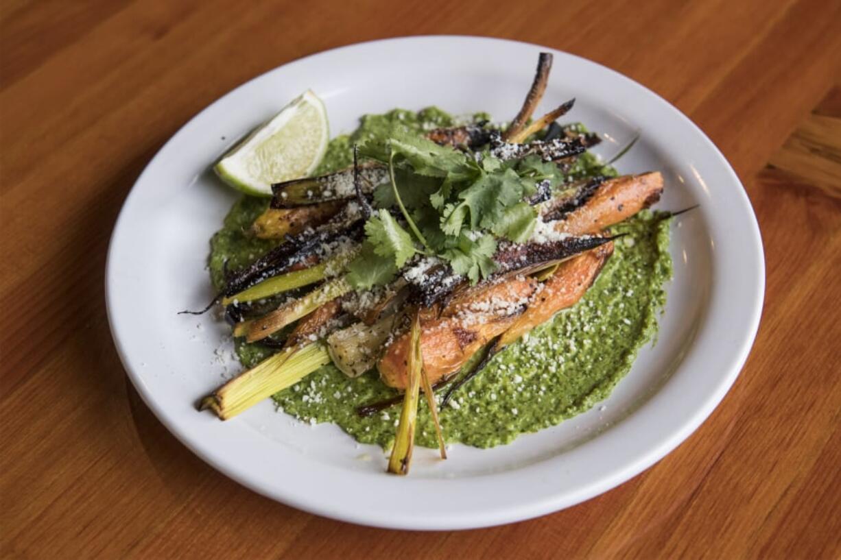 The Market Salad is seen here at Victor-23 Brewing on Friday, Feb. 15, 2019.