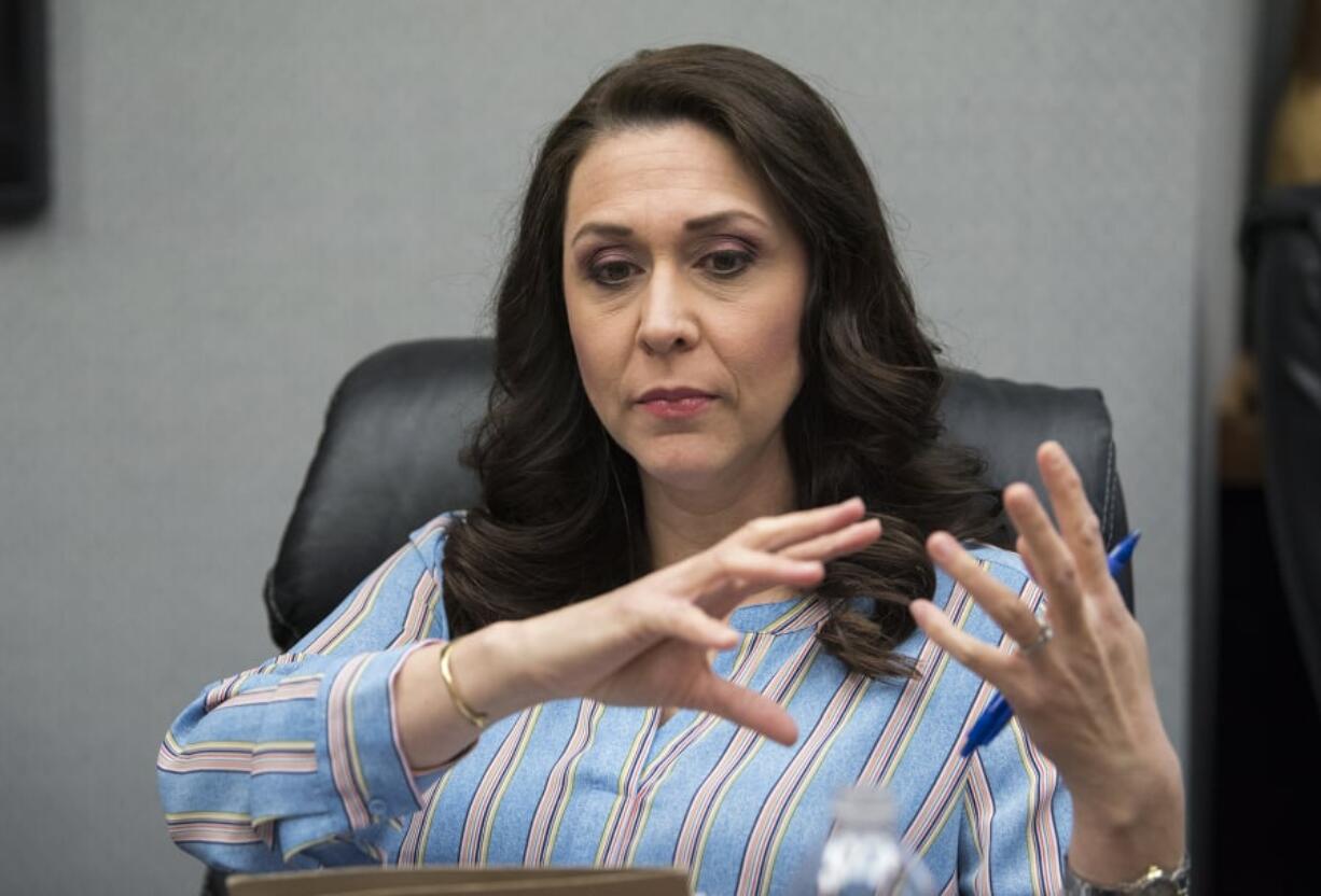 Looking ahead, Rep. Jaime Herrera Beutler said she wants to continue working on health care and the economy at an editorial board meeting in February.