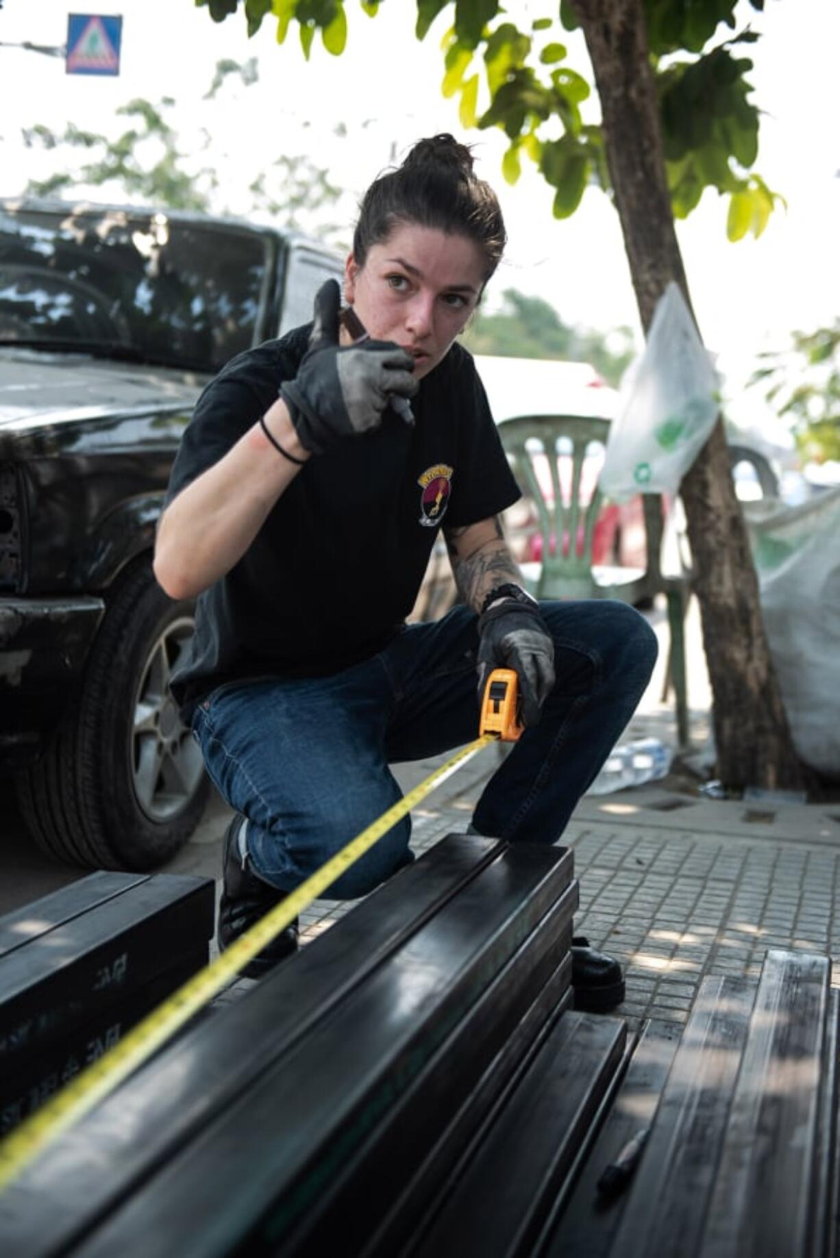 U.S. Navy Aviation Structural Mechanic Monica Coelho. U.S. (U.S.