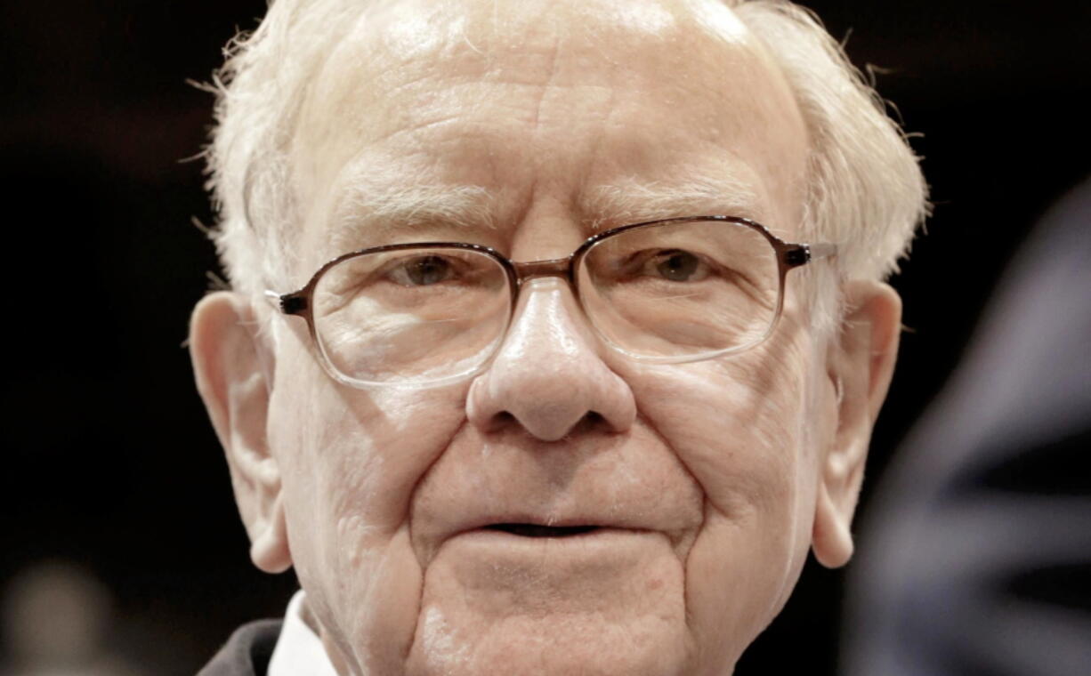 FILE - In this May 5, 2018 file photo, Warren Buffett, Chairman and CEO of Berkshire Hathaway, is seen during a tour of the exhibit floor at the CenturyLink Center in Omaha, Neb. Buffett will release his annual letter to Berkshire Hathaway shareholders on Saturday, Feb. 23, 2019. Buffett’s letters are always one of the best-read business documents every year.