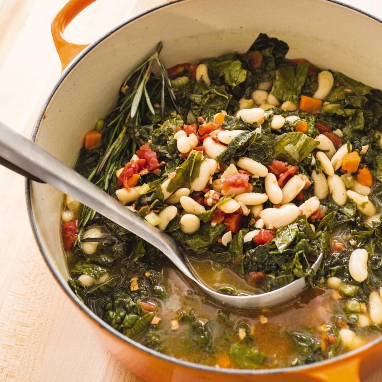 Tuscan White Bean Sou (Carl Tremblay/America’s Test Kitchen via AP)