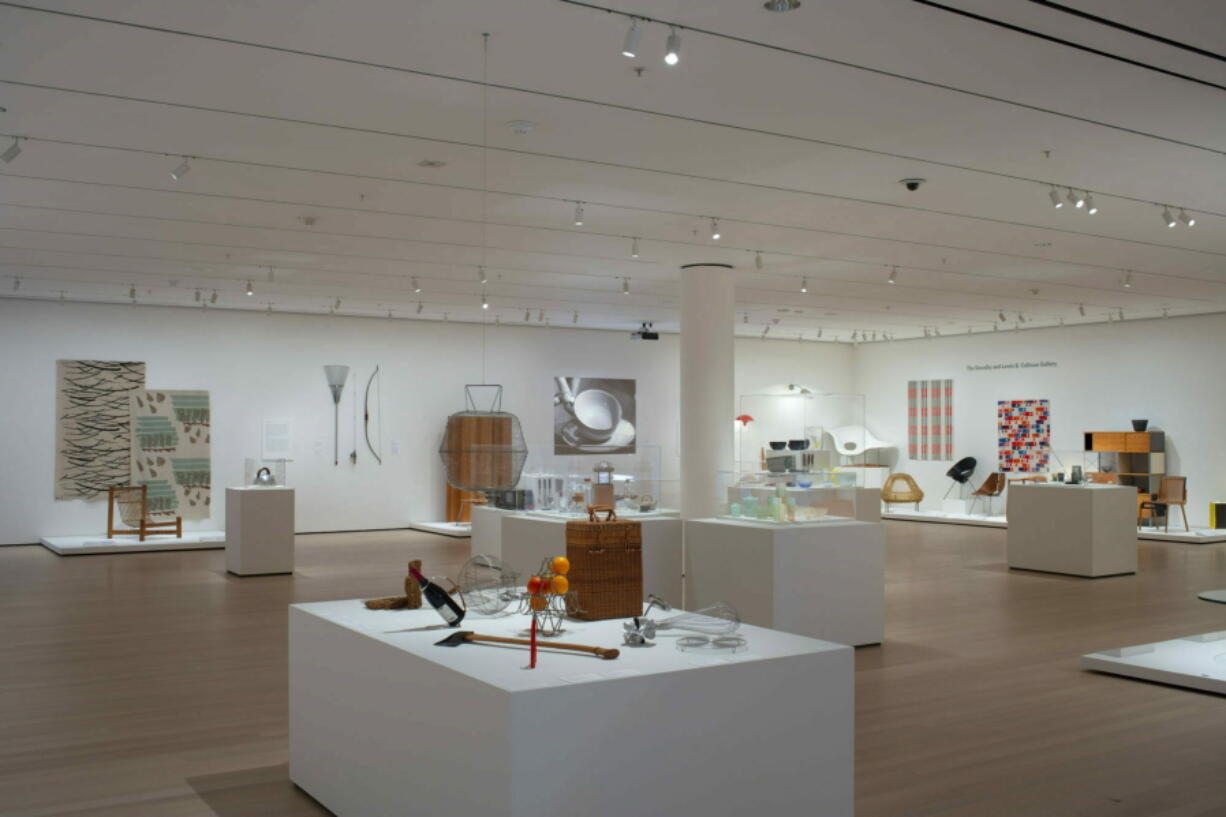 An installation view of the exhibit “The Value of Good Design,” Feb. 6 at The Museum of Modern Art in New York. The exhibit runs through June 15.