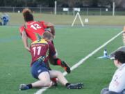 The Prairie boys varsity rugby team opened its schedule with a 34-0 win over Oregon state champion Reynolds at Camas on Saturday.