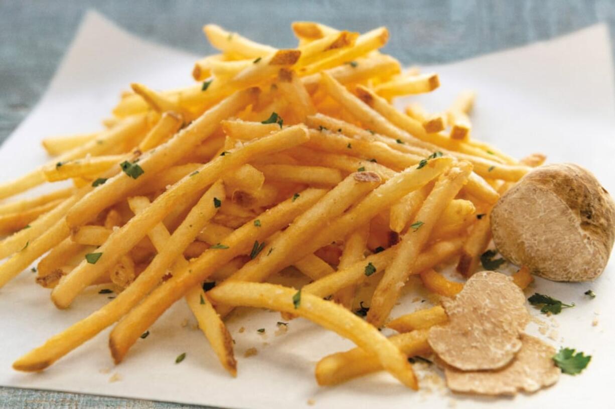 Truffle fries at Burgerville.