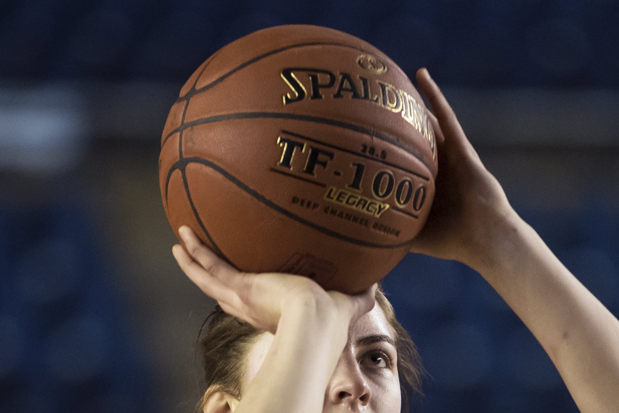 Prairie's Kendyl Carson shoots a free throw against Kamiakin during the 3A Hardwood Classic at the Tacoma Dome on Friday March 1, 2019.