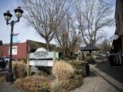 The entrance to Fourth Street in downtown Camas is pictured on March 15.