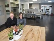 Shelene Rice, left, and Marilyn Roseburrough, co-owners of Perfect Dish Kitchen in Vancouver spent about $30,000 on the preparation and equipment in their commercial kitchen.