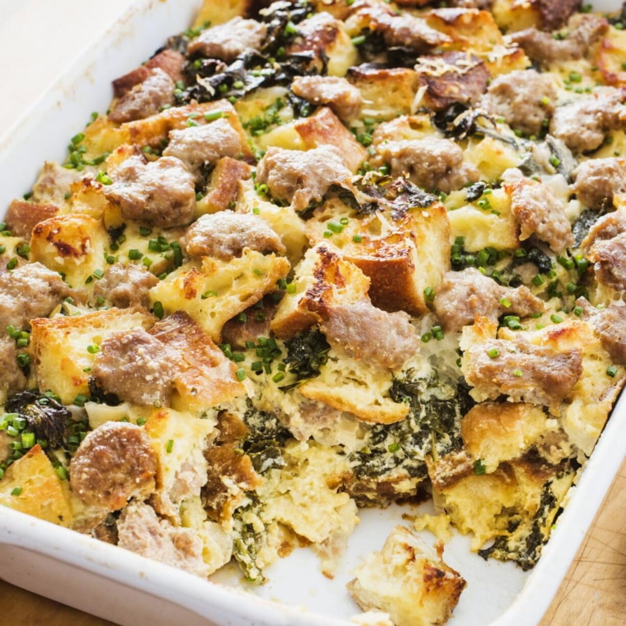 Savory Bread Pudding (Daniel J.